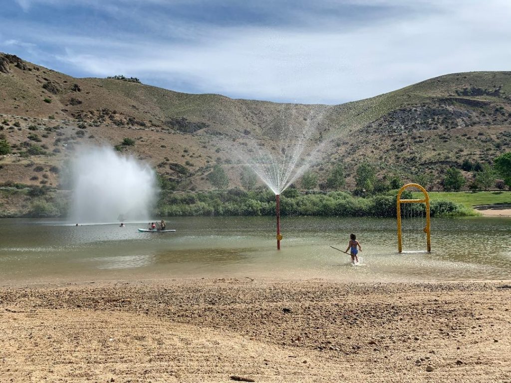 Free Things to Do in Boise in the Summer: Sandy Point Beach